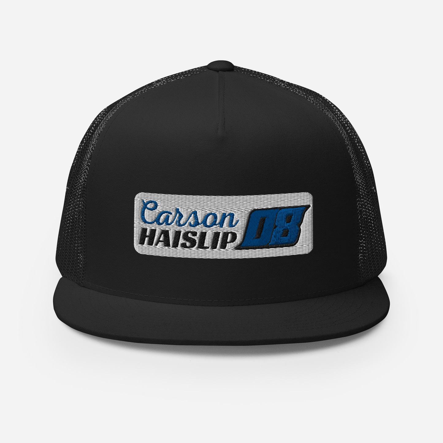 Haislip Flat Bill Retro Trucker Cap
