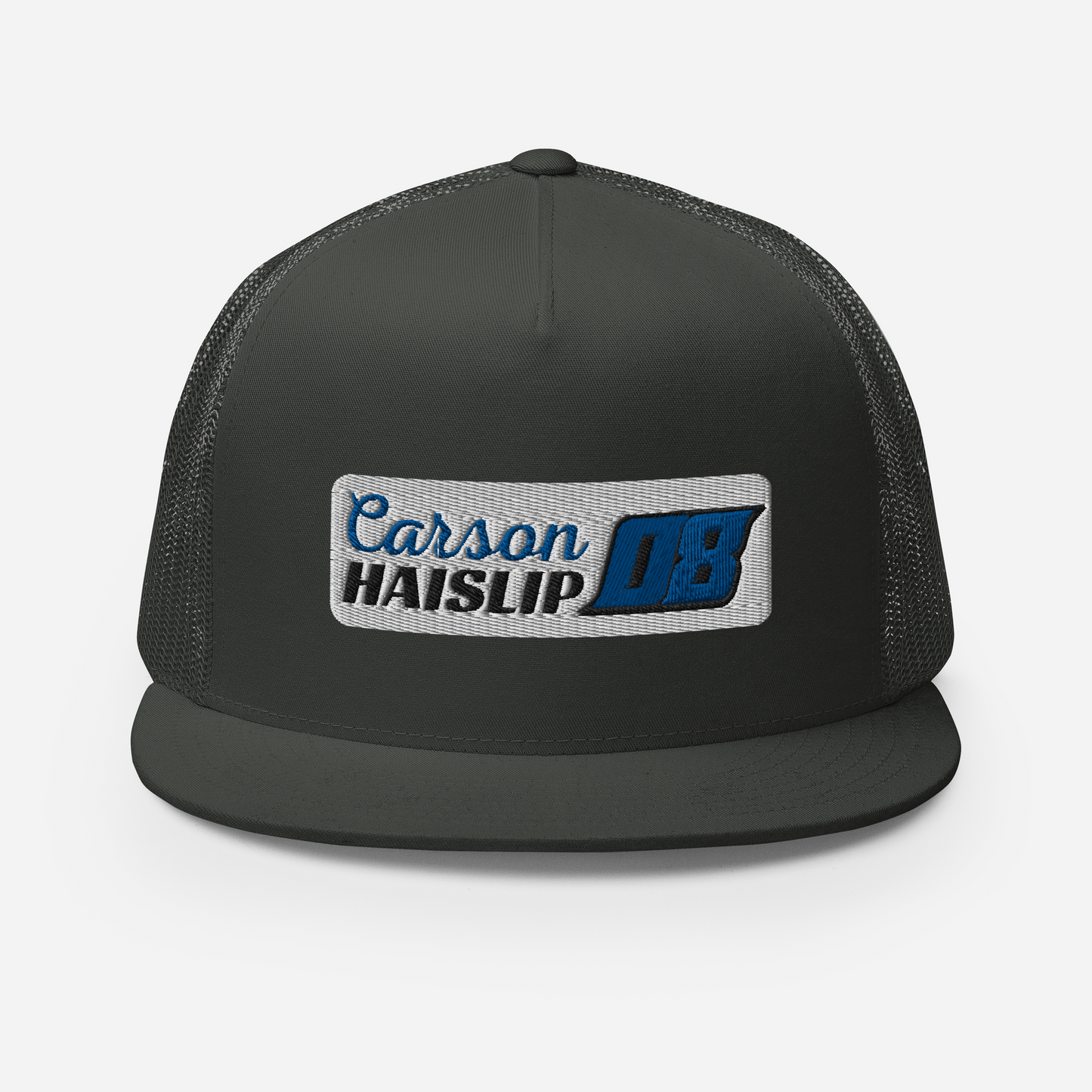 Haislip Flat Bill Retro Trucker Cap