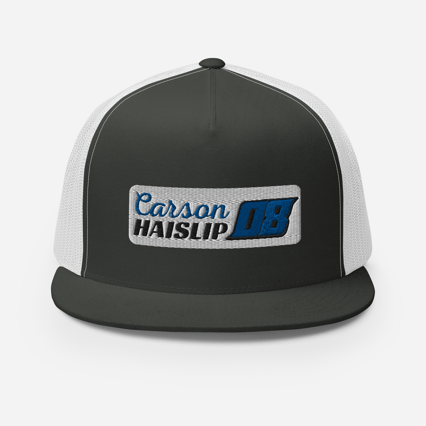 Haislip Flat Bill Retro Trucker Cap