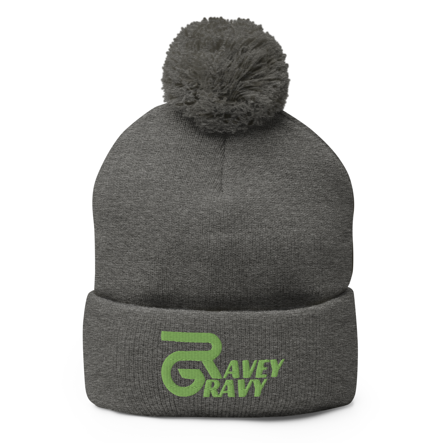 RaveyGravy Pom-Pom Beanie