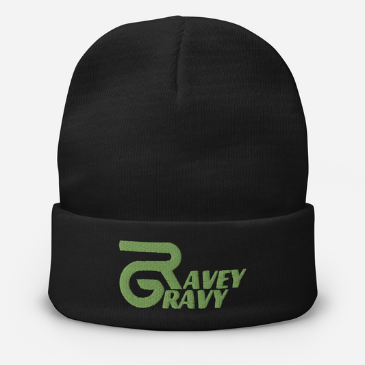 RaveyGravy Embroidered Beanie